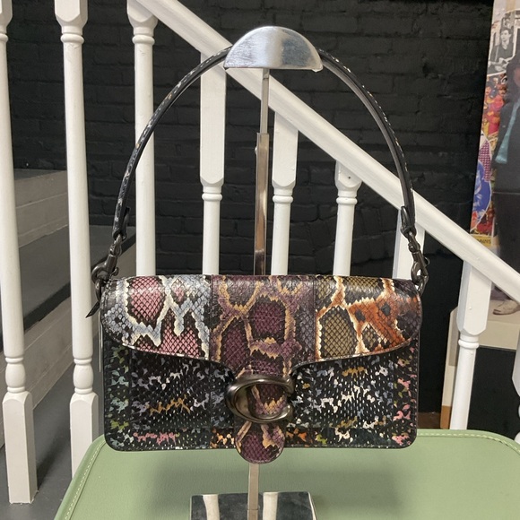 Coach Handbags - Coach Tabby Shoulder Bag 26 in Genuine Snakeskin. EUC